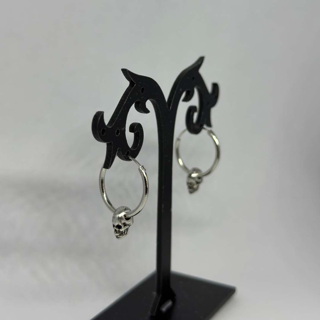 Cranium Earrings