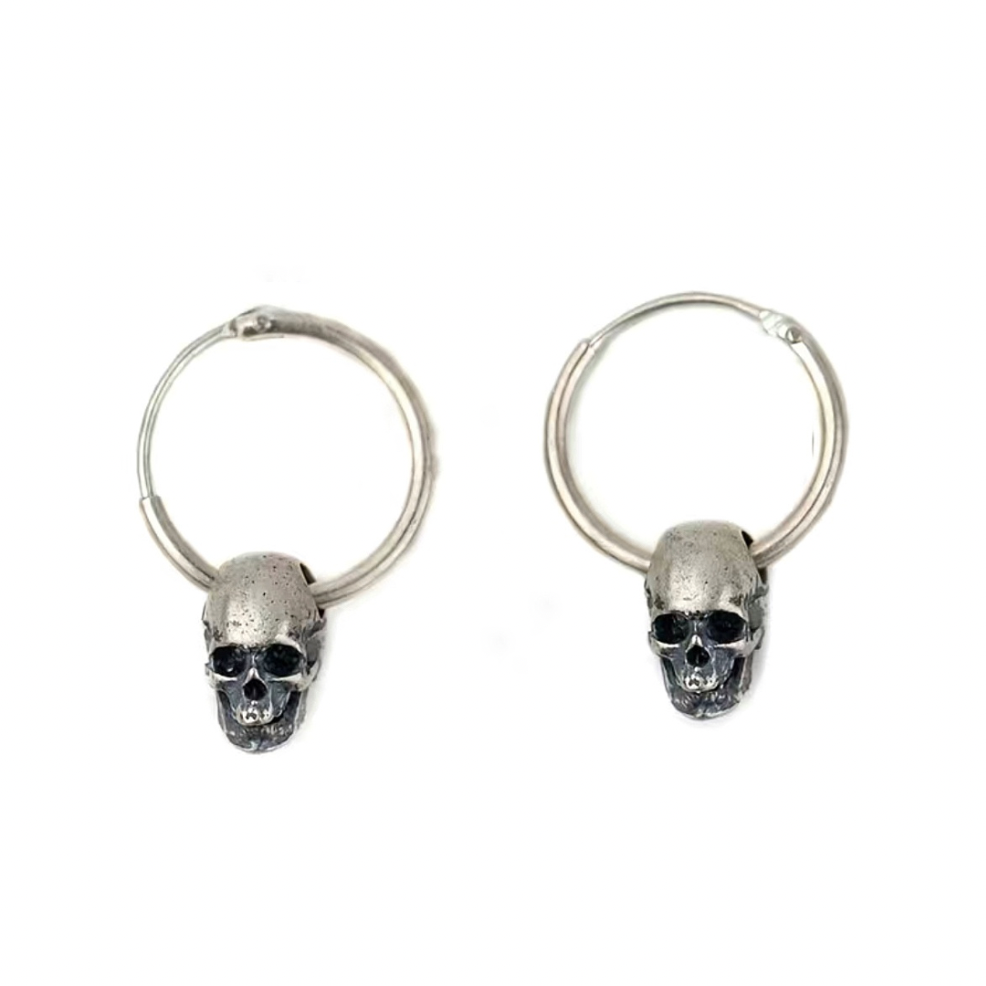 Cranium Earrings